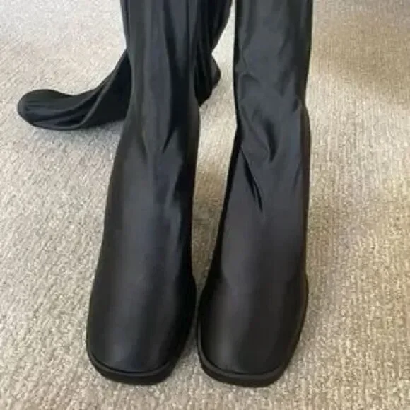 Free People Highest Rise Platform Boot Pants Boots w/ Attached Leggings US 10 - Picture 8 of 14